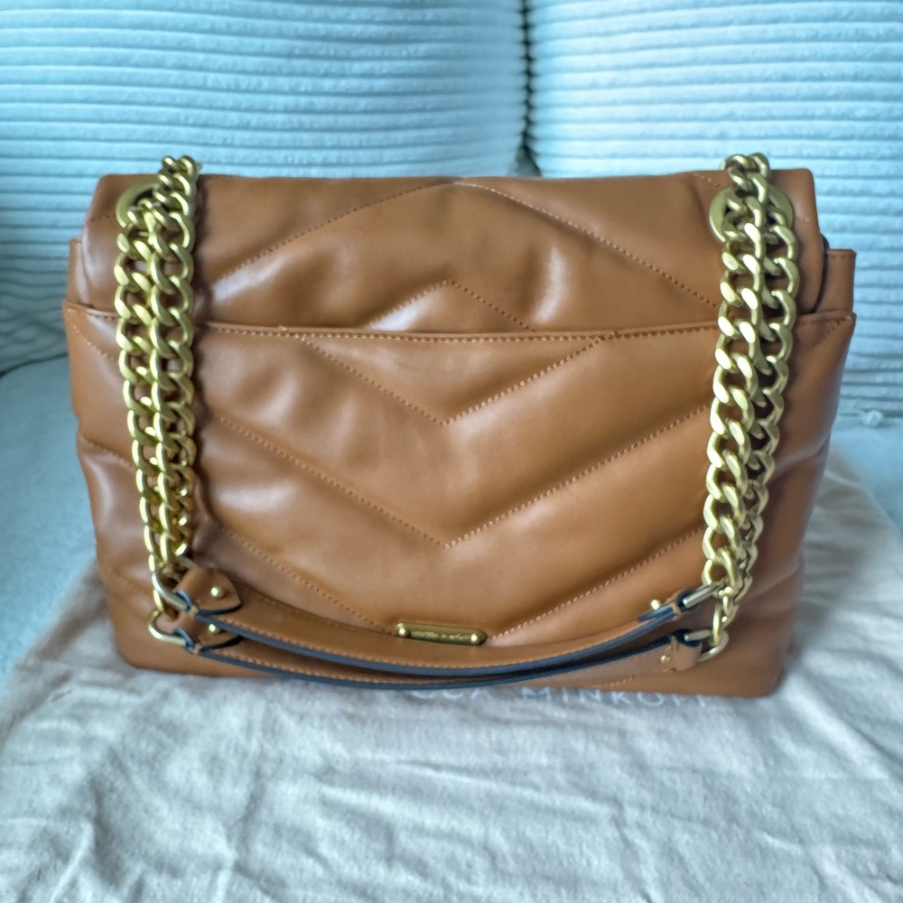 Rebecca Minkoff Edie Quilted Leather Shoulder Bag - Picture 2 of 6